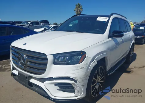 2024 Mercedes-Benz Gls 450 4Matic из США, поврежденный, VIN 4JGFF5KE2RB169545